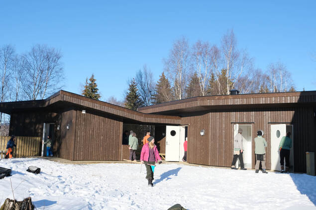 Sanitæranlegget på Nordtangen.